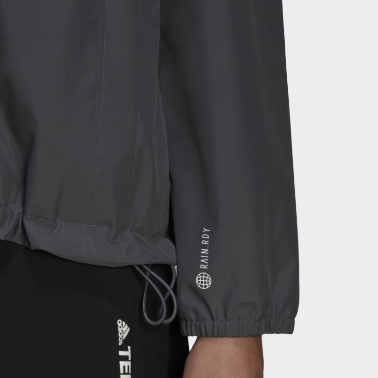 Essentials Jaqueta Rain.rdy Adidas Cinza