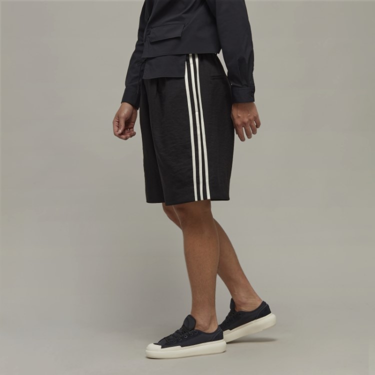 Shorts De Uniforme Esportivo Y-3 Com As Três Listras Adidas