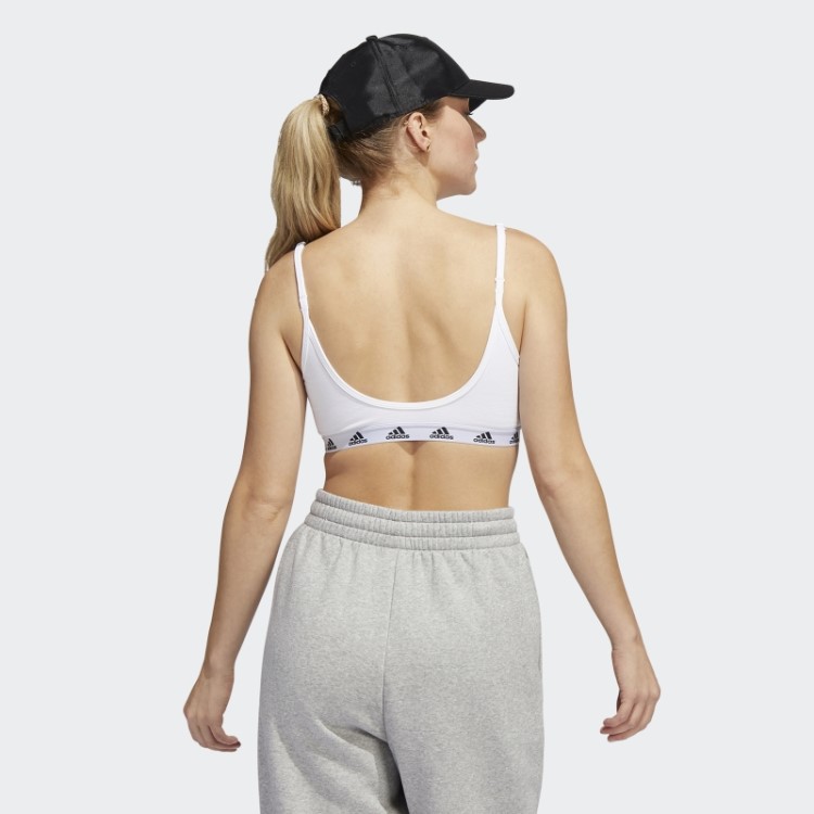 Sutiã Branco Puro E Leve Adidas