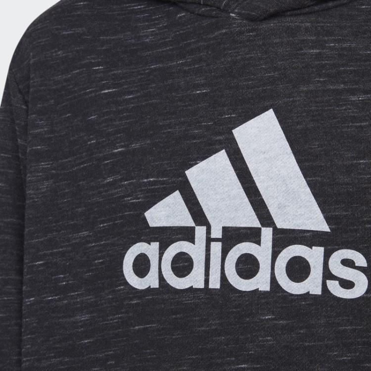 ícones Do Futuro Badge Of Sport Moletom Com Capuz Adidas Preto Melange