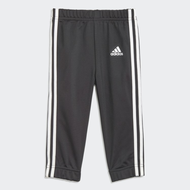 Fato De Treino De Tricô Preto Adidas Com As 3 Riscas