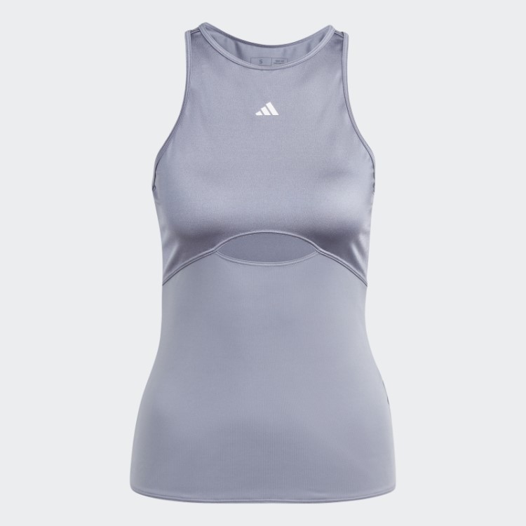 Regata Adidas Hiit Aeroready Training Violeta Prateado