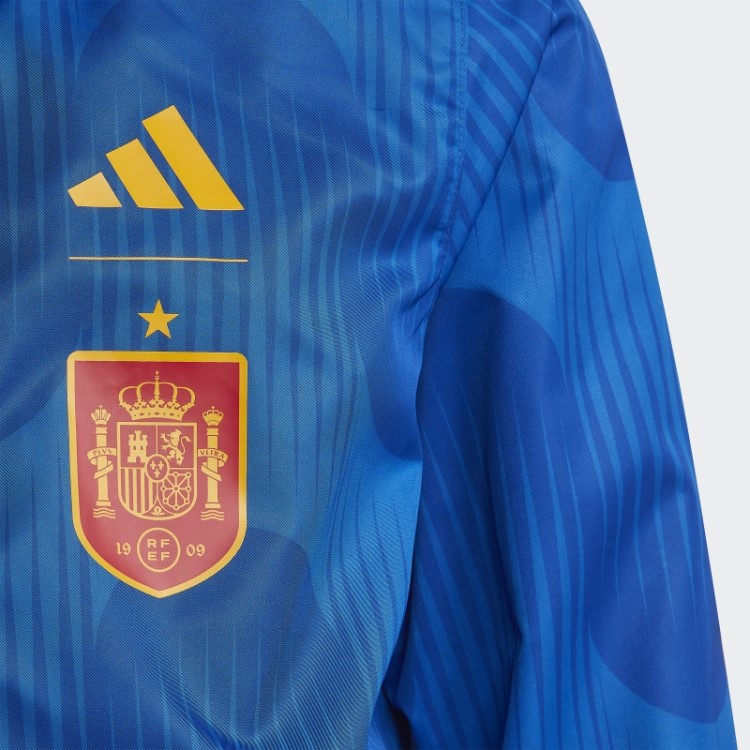 Jaqueta Vermelha Adidas Hino Da Espanha