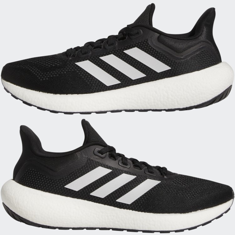 Tênis De Corrida Adidas Black Pureboost 22