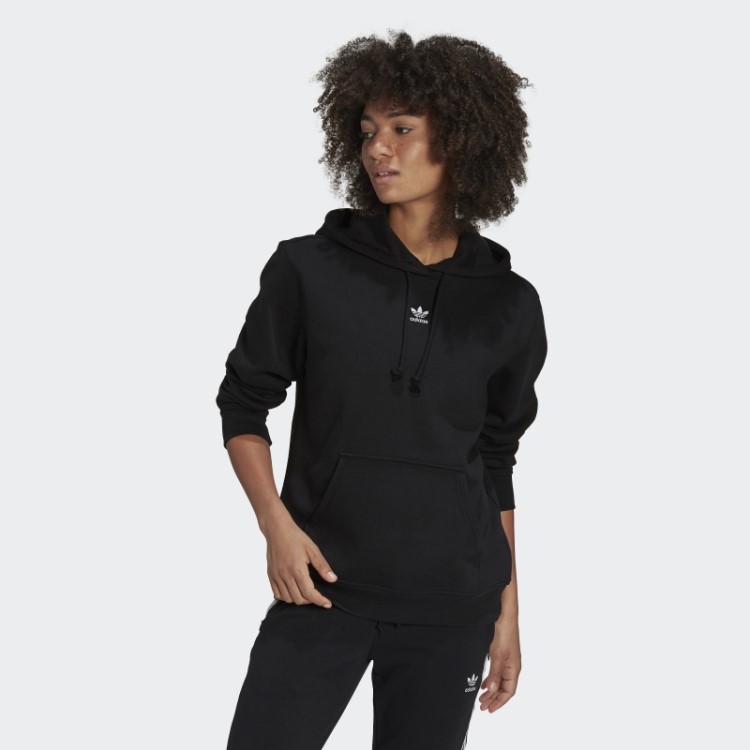 Adicolor Essentials Moletom Com Capuz Preto Adidas