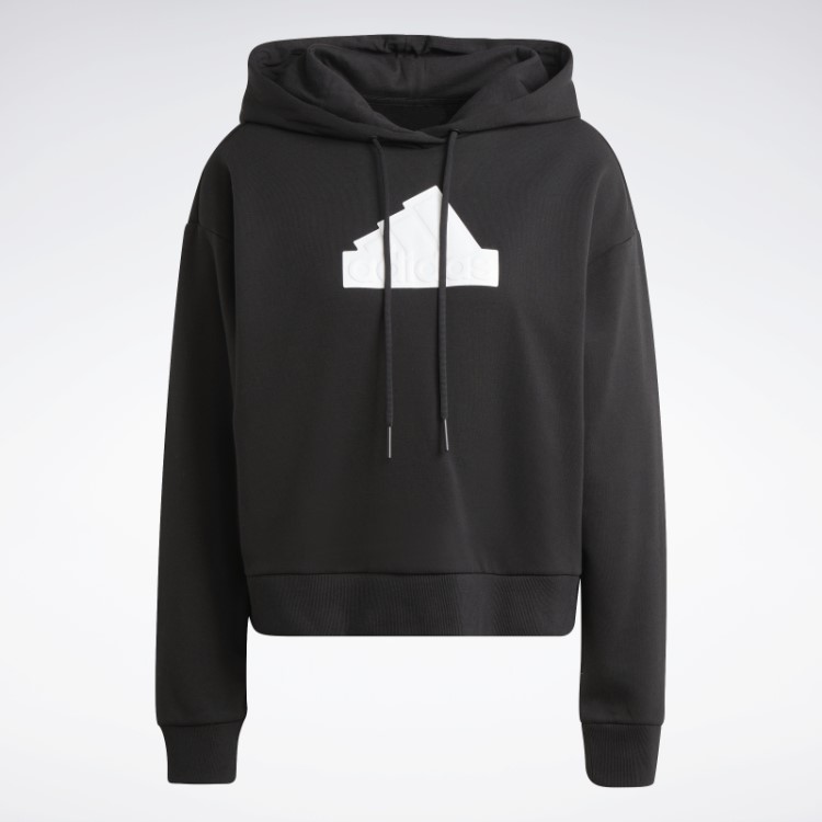 Adidas Black Future Icons Badge Of Sport Moletom Com Capuz