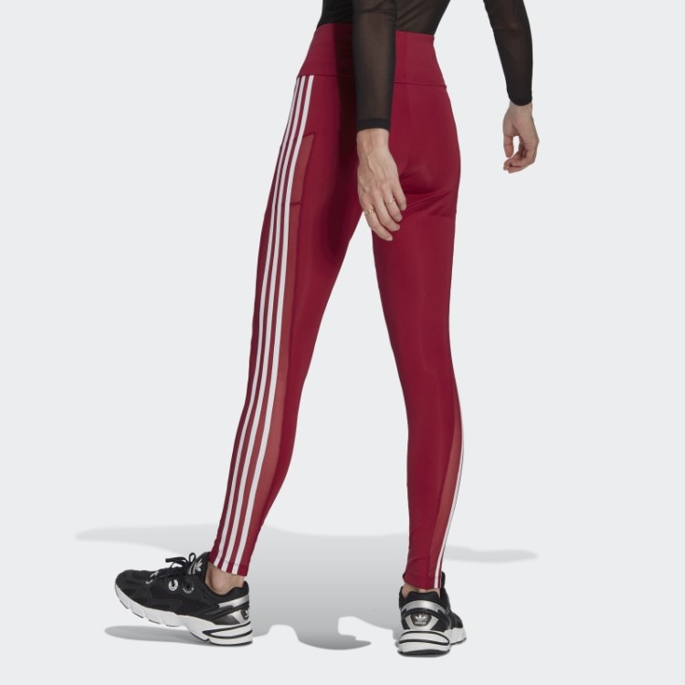Leggings Adicolor Trefoil Bordô Adidas