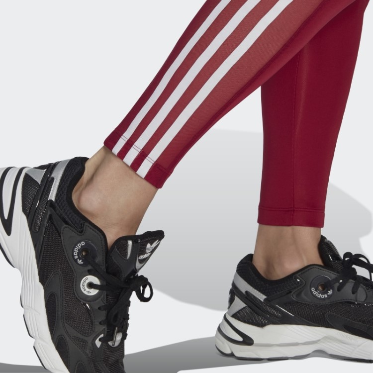 Leggings Adicolor Trefoil Bordô Adidas