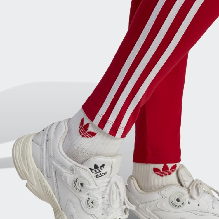 Legging Adidas Scarlet Adicolor Classics Com As Três Listras