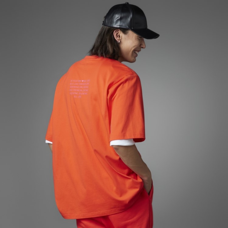 Camiseta Vermelha Adidas Dia Dos Namorados