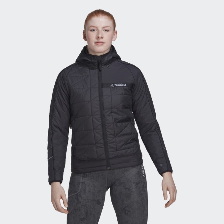 Jaqueta Com Capuz Terrex Multiisolada Preta Adidas