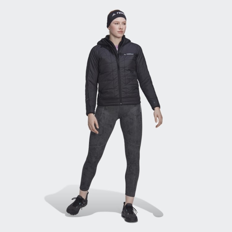 Jaqueta Com Capuz Terrex Multiisolada Preta Adidas