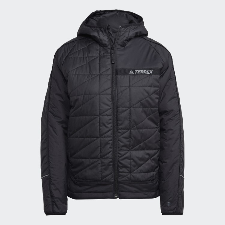 Jaqueta Com Capuz Terrex Multiisolada Preta Adidas