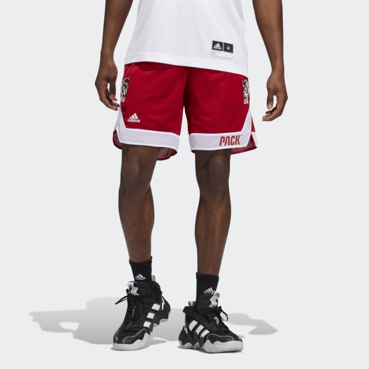 Short Vermelho Adidas Wolfpack Swingman