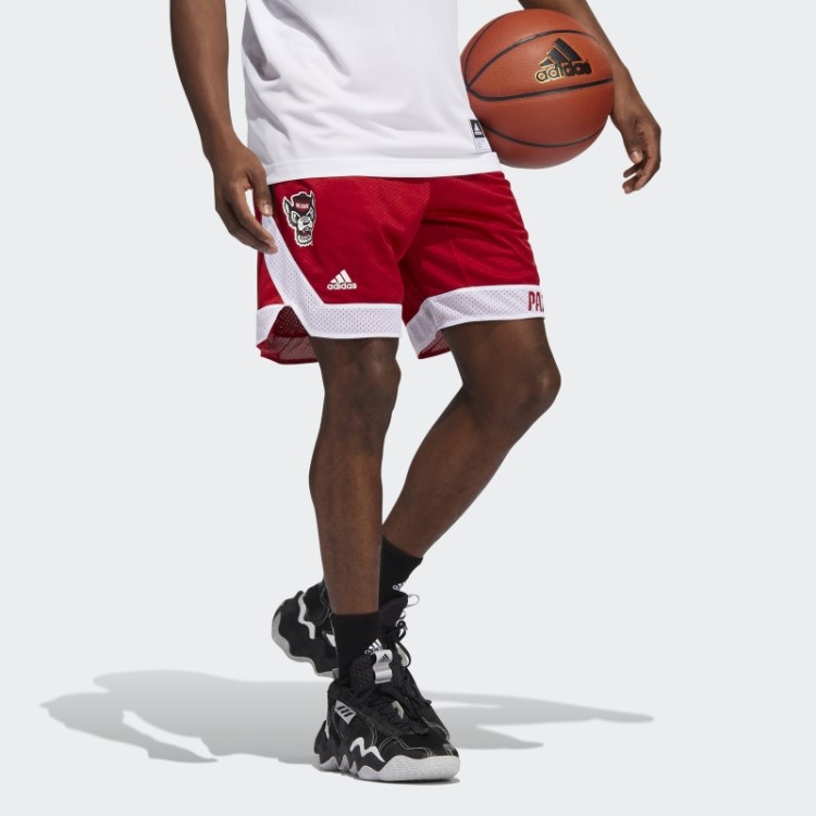Short Vermelho Adidas Wolfpack Swingman