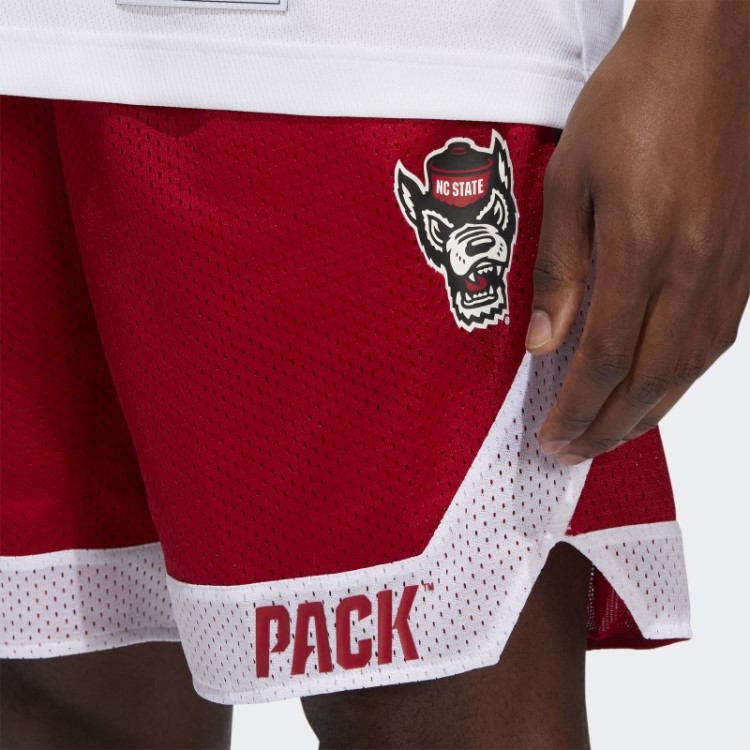 Short Vermelho Adidas Wolfpack Swingman