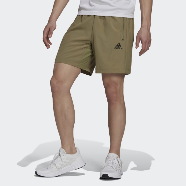 Aeroready Projetado Para Mover Shorts Esportivos Tecido Adidas Orbit Verde