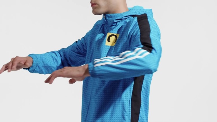 Jaqueta Azul Adidas Tiro X Lego Moda