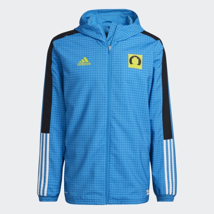 Jaqueta Azul Adidas Tiro X Lego Moda