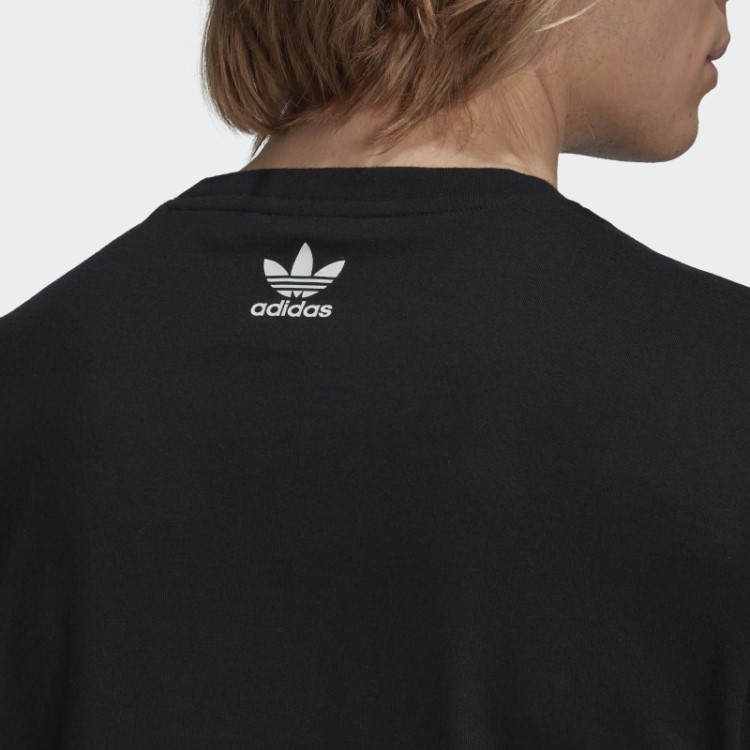 Adidas Rekive Speed Trefoil T-shirt Fashion Preta