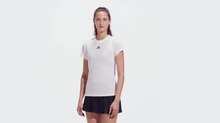 Camiseta Branca Freelift Para Tênis Adidas