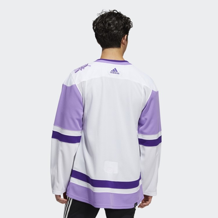 White Canadiens Camisa De Hóquei Luta Contra O Câncer Adidas