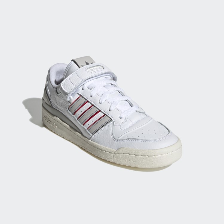 Sapato Baixo Adidas Forum Branco/cinza/azul
