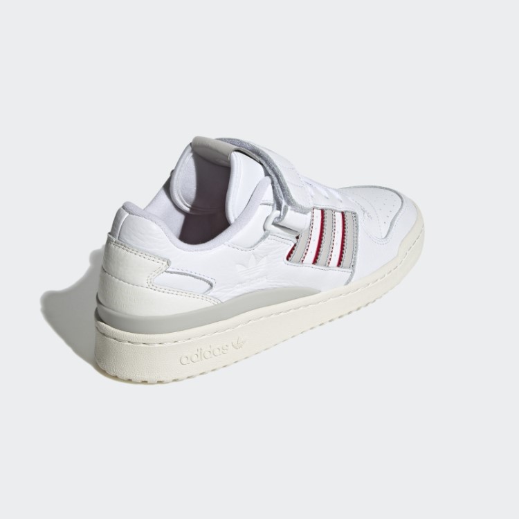 Sapato Baixo Adidas Forum Branco/cinza/azul