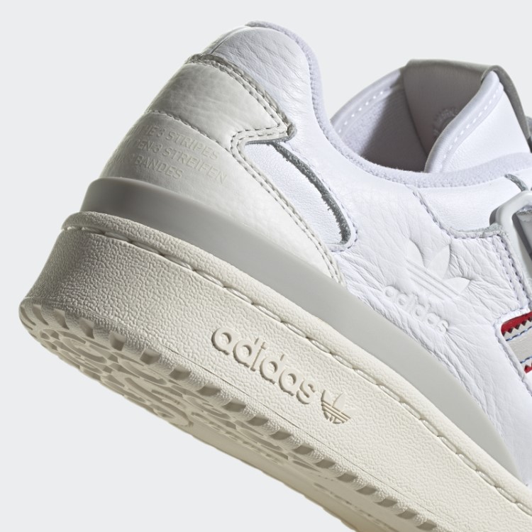 Sapato Baixo Adidas Forum Branco/cinza/azul