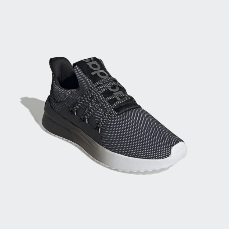 Tênis Branco Lite Racer Adapt 4.0 Cloudfoam Estilo De Vida Sem Cadarço Adidas