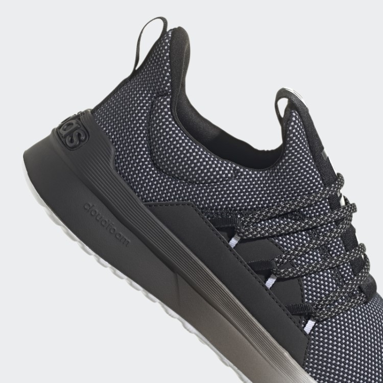 Tênis Branco Lite Racer Adapt 4.0 Cloudfoam Estilo De Vida Sem Cadarço Adidas