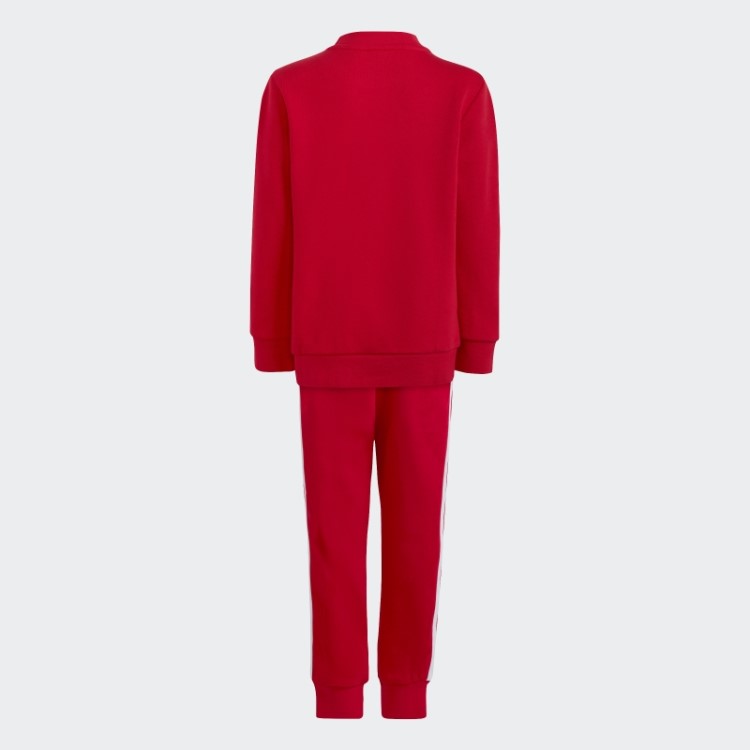Conjunto De Tripulação Adicolor Escarlate Adidas