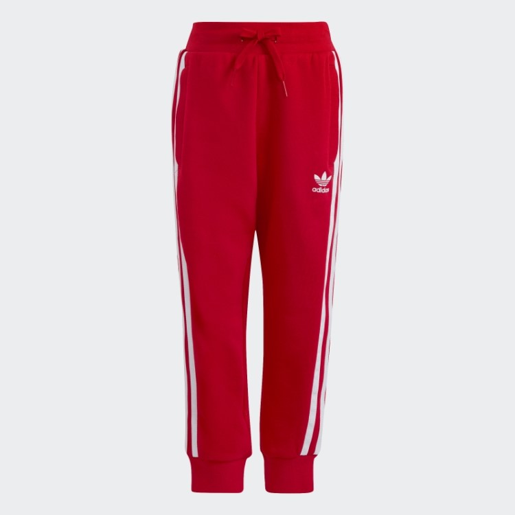 Conjunto De Tripulação Adicolor Escarlate Adidas