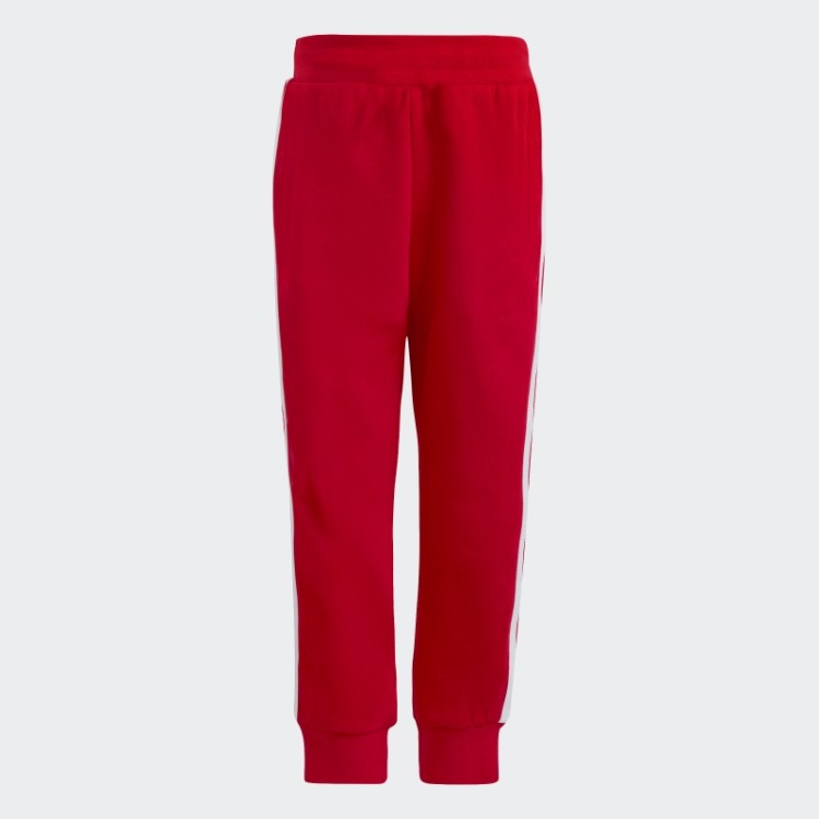 Conjunto De Tripulação Adicolor Escarlate Adidas