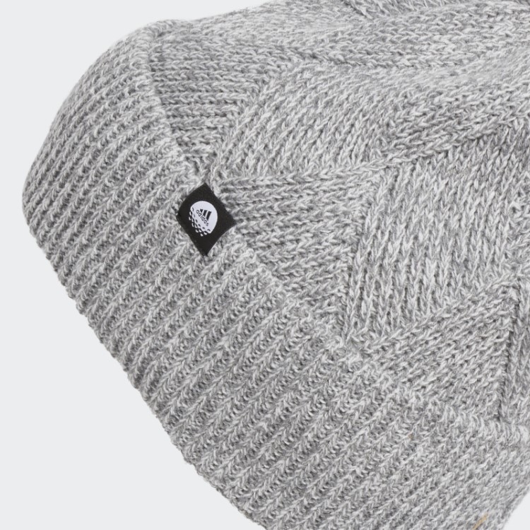 Gorro Pompom Adidas Cinza