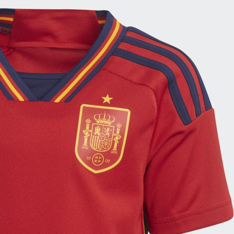 Kit Mini Casa Vermelho Adidas Spain 22