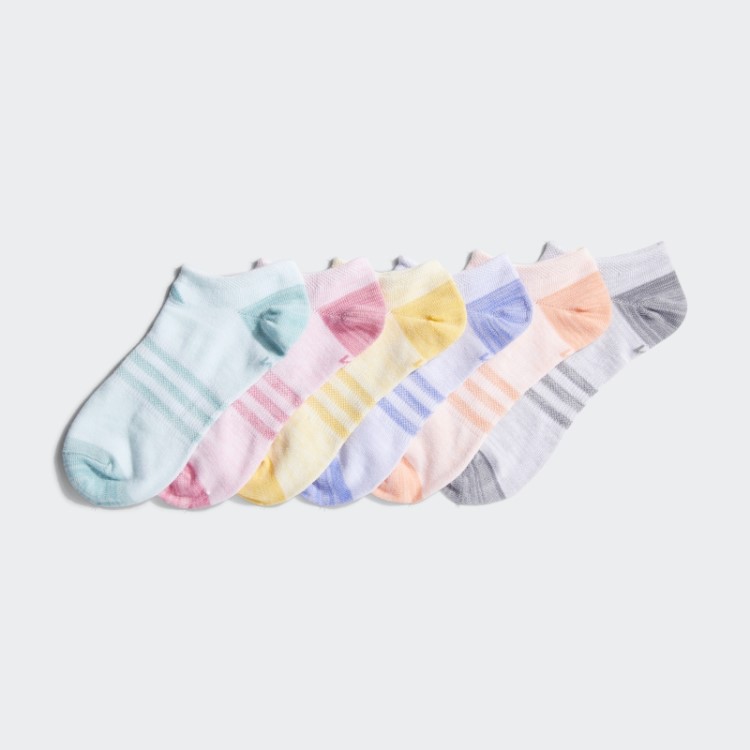 Meias Multicolor Superlite No-show 6 Pares Adidas