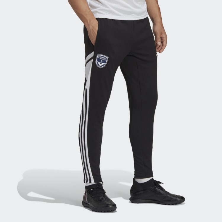 Calça De Treino Preta Adidas Girondins De Bordeaux