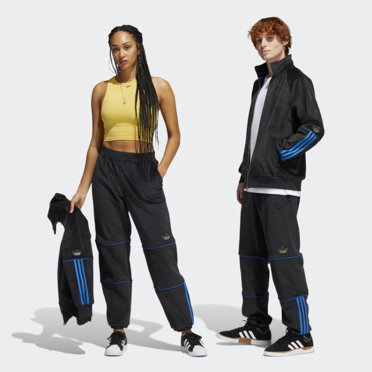Calça De Veludo Tyshawn (gênero Neutro) Adidas Preta