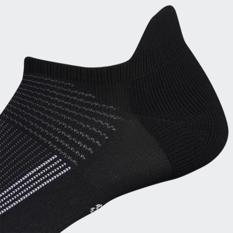 Meia Adidas Preta Superlite Ultraboost Com Abas Invisíveis 2 Pares