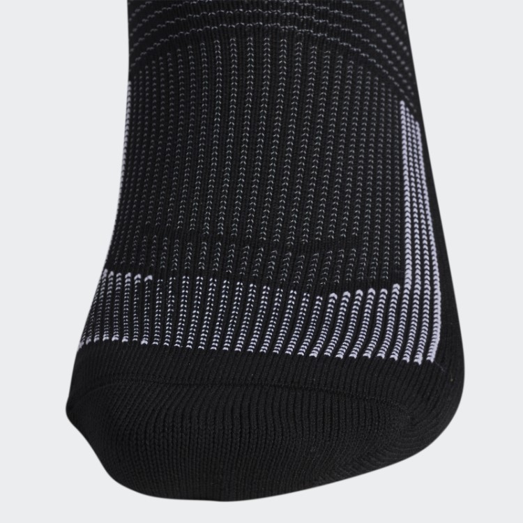 Meia Adidas Preta Superlite Ultraboost Com Abas Invisíveis 2 Pares