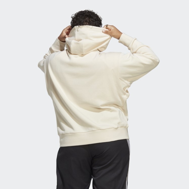 Moletom Branco Adidas Sempre Original Com Trevo (tamanho Grande)