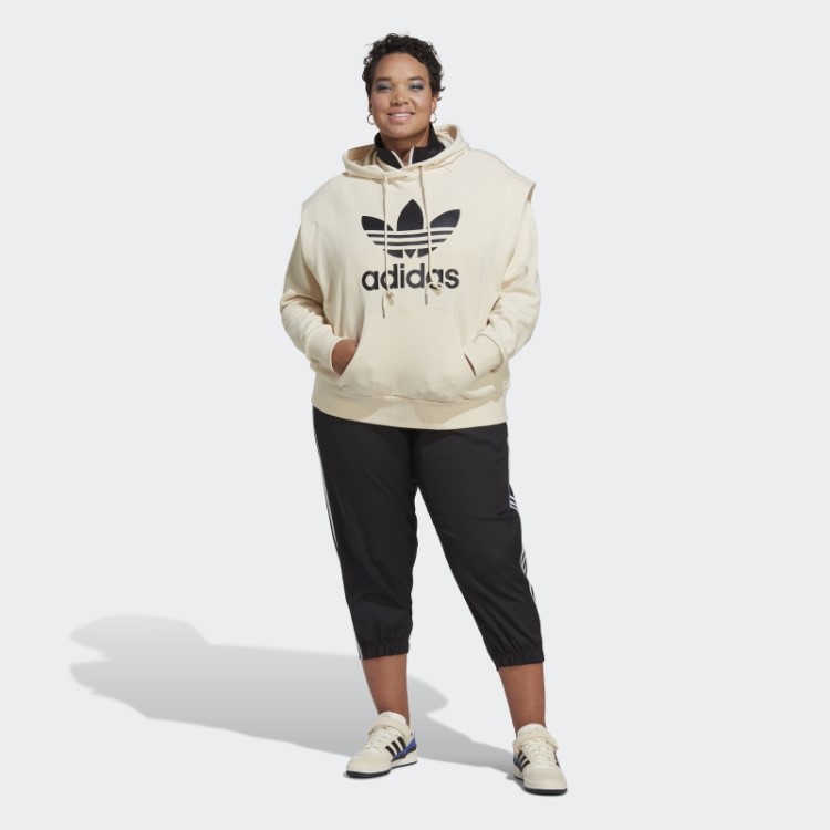 Moletom Branco Adidas Sempre Original Com Trevo (tamanho Grande)
