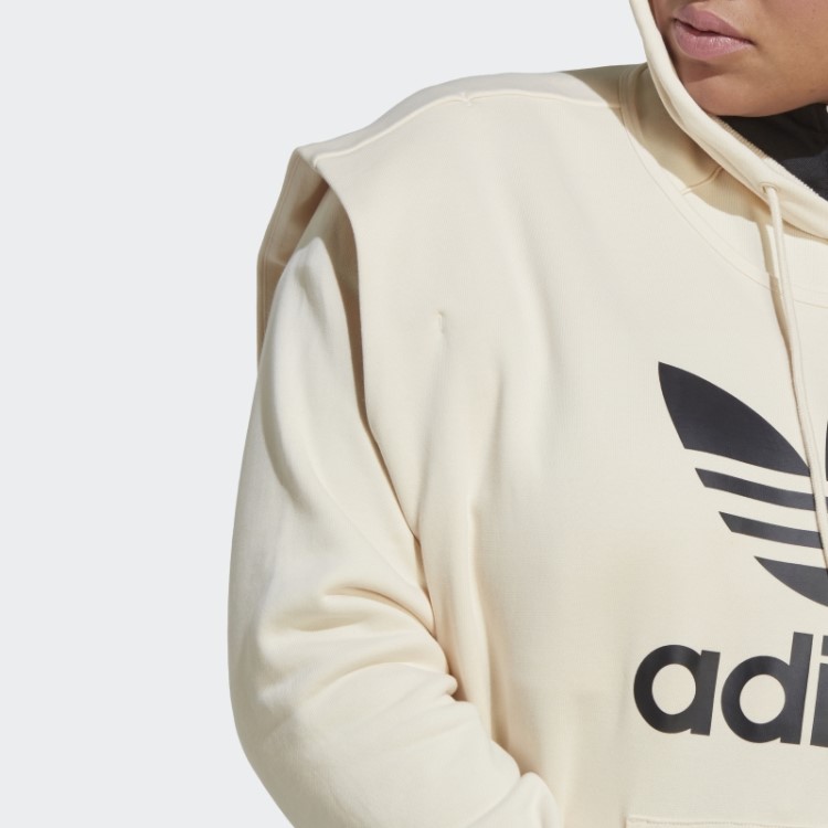Moletom Branco Adidas Sempre Original Com Trevo (tamanho Grande)