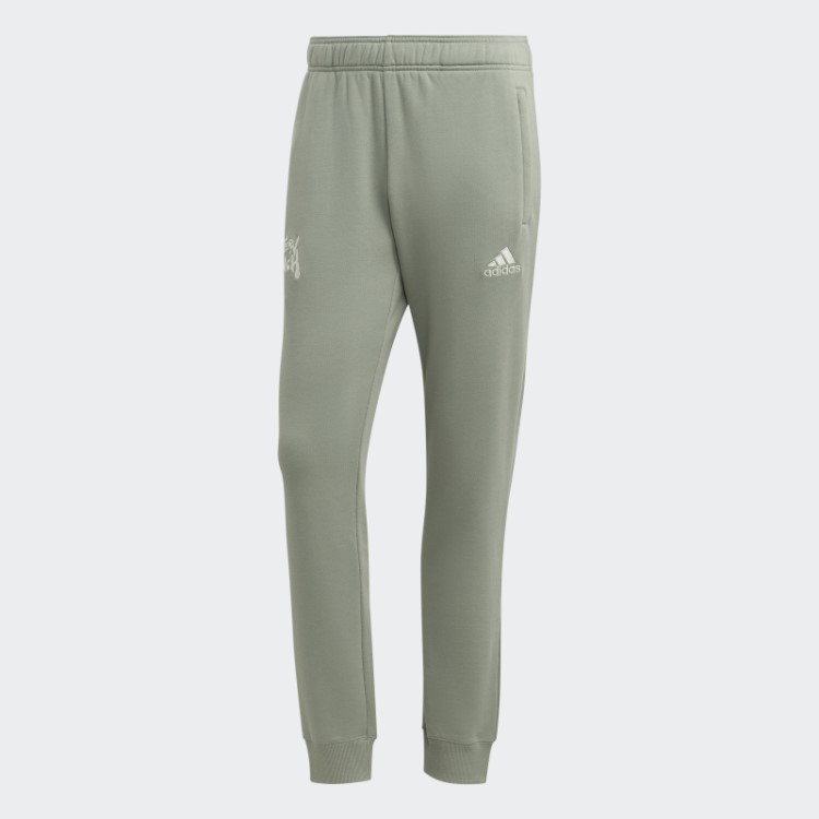 Calça Verde Prata Adidas Fc Bayern História Chinesa