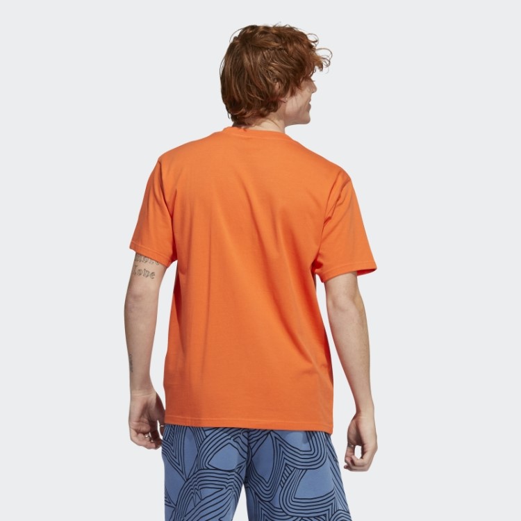 Camiseta Hypersport Multi Trefoil Adidas Laranja