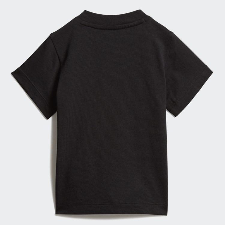 Camiseta Preta Adidas Trefoil