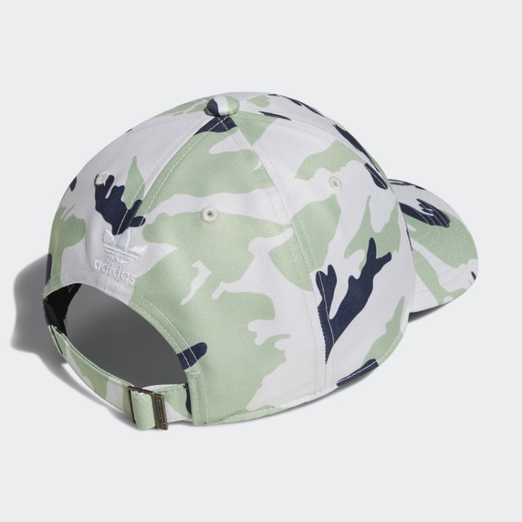 Chapéu Adidas Camuflado Relaxado Com Trevo Verde Claro