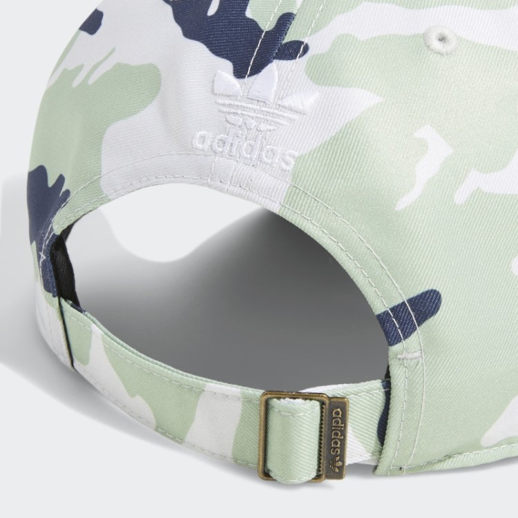 Chapéu Adidas Camuflado Relaxado Com Trevo Verde Claro