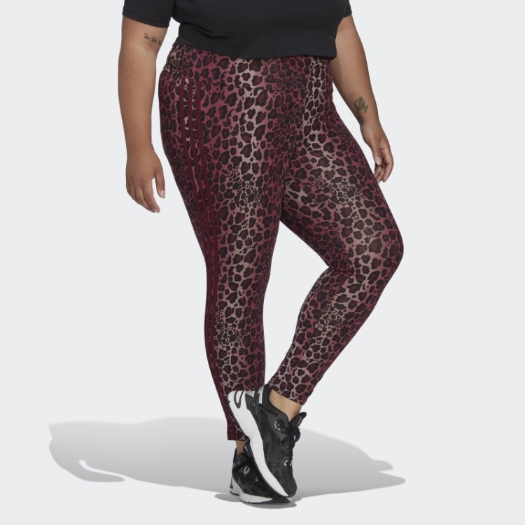 Leggings Marrom 7/8 Adidas (tamanho Grande)